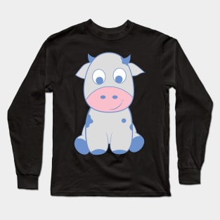 cute baby cow Long Sleeve T-Shirt